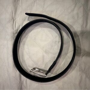 Genuine Leather Black Belt | Size 32